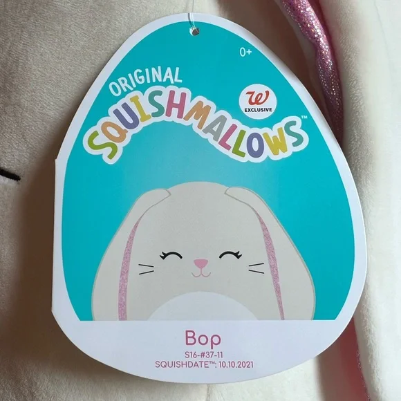 Bop The Easter Bunny 16” Squishmallow Walgreens Exclusive 2022